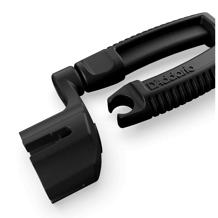 D'Addario Accessories - Pro-Winder White String Winder Cutter & Bridge Pin Puller Black DP0002 - Image 3