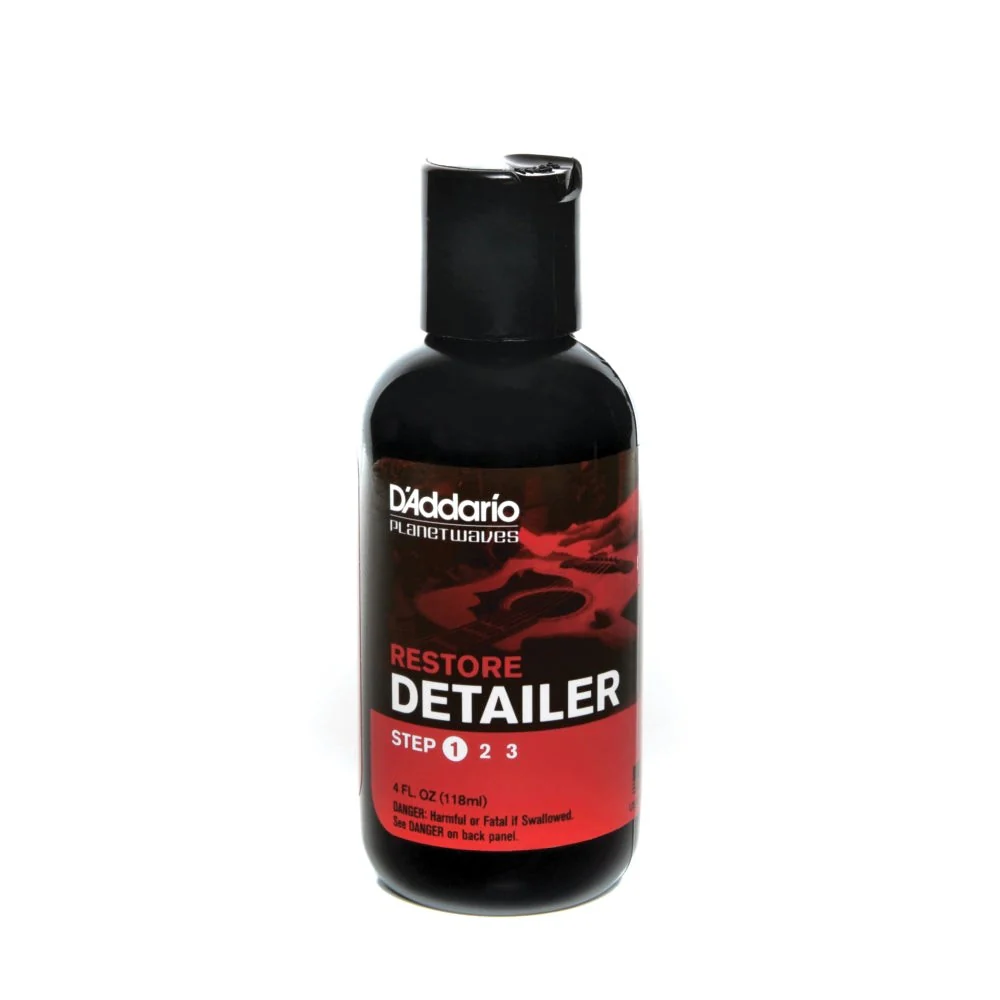 D'Addario Accessories - Restore - Deep Cleaning Polish Step 1 of 3 4oz PW-PL-01