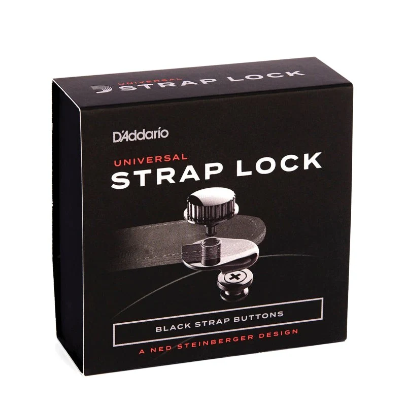 D'Addario Accessories - Universal Strap Lock System, Black   PW-SLS-01 - Image 4