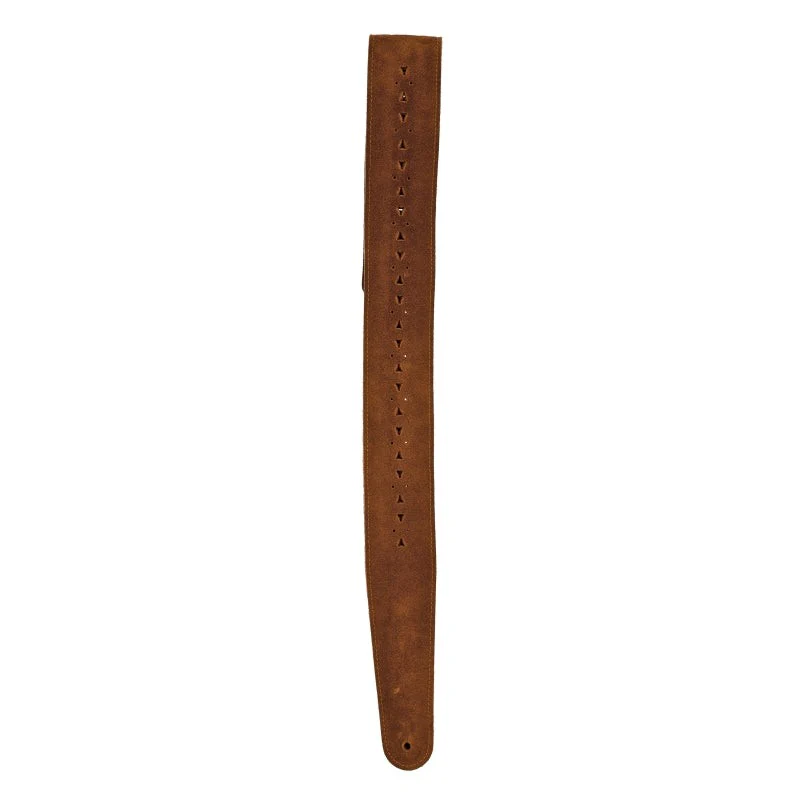 D'Addario Accessories - Vented Leather Guitar Strap   25PRF05 - Image 3