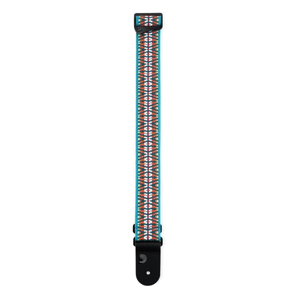 D'Addario Accessories - Woven Guitar Strap, Sunset Hootenanny - Image 2
