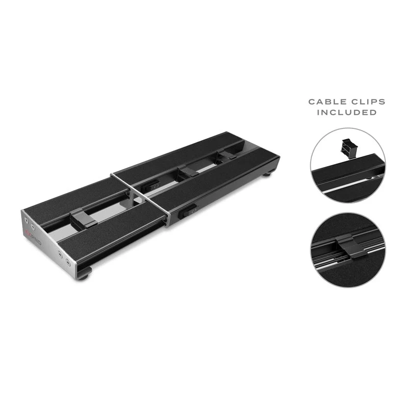 D'Addario Accessories - XPND Pedalboards Expanding Single Row PW-XPNDPB-01 - Image 4
