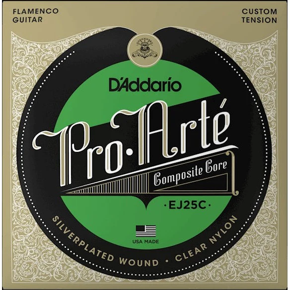 D'Addario - EJ25C Pro-Arté Clear Nylon Composite - Flamenco Tension