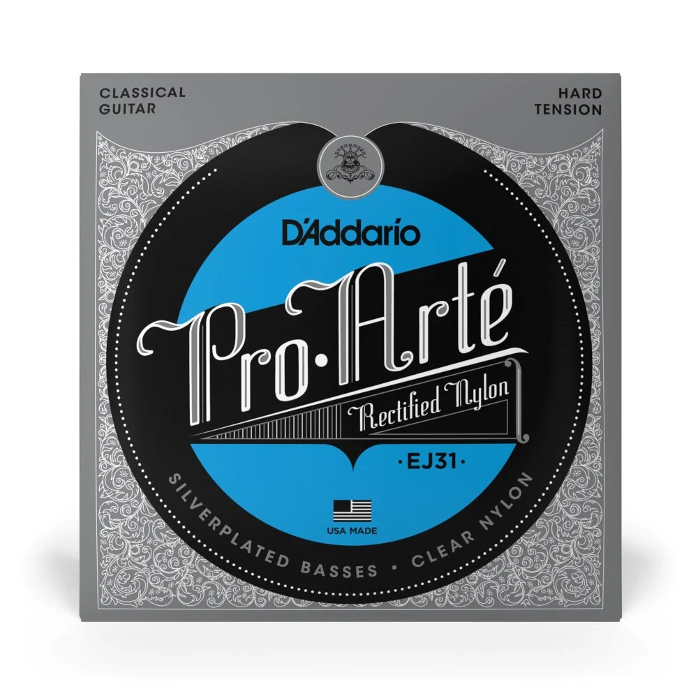 D'Addario - EJ31 Classics Rectified Classical Guitar Strings - Hard Tension - Image 2