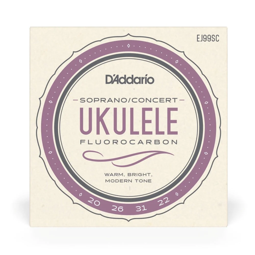 D'Addario - EJ99SC Pro-ArtÂ© Carbon Ukulele Strings - Soprano / Concert - Image 2