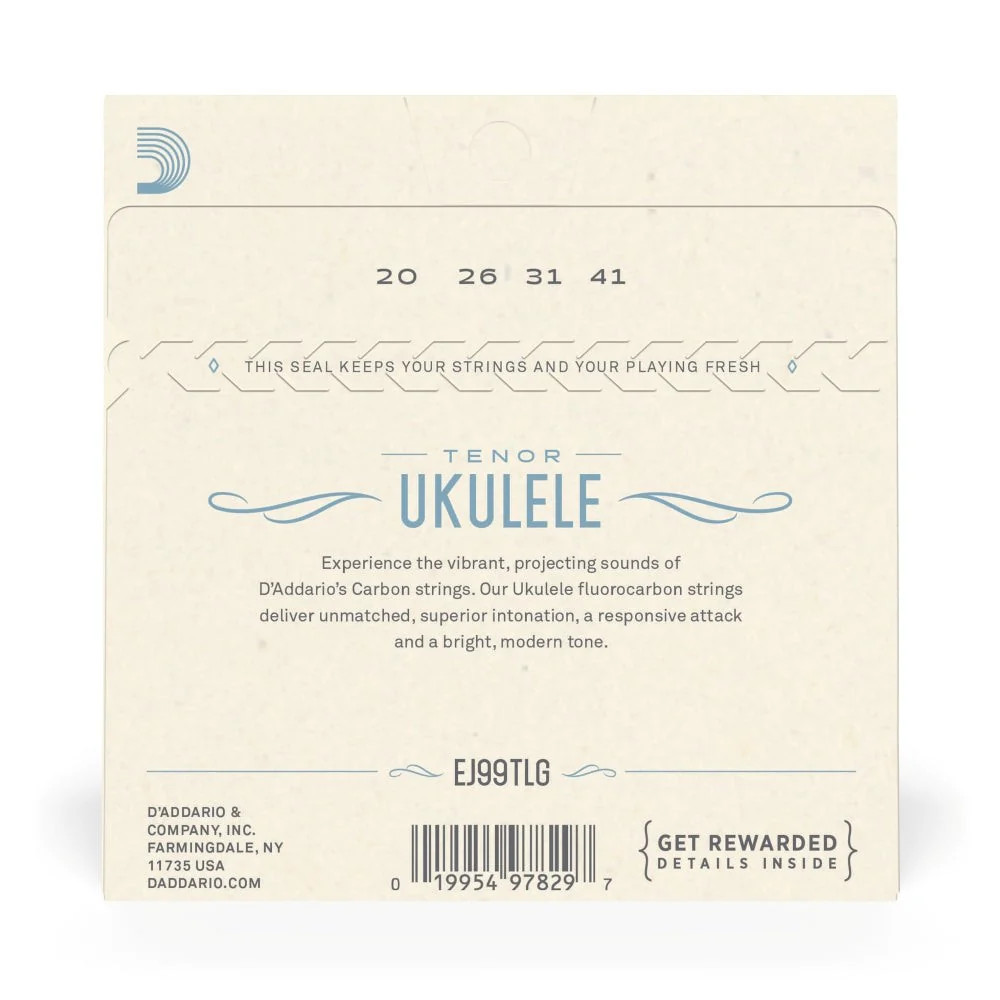 D'Addario - EJ99TLG Pro-ArtÂ© Carbon Ukulele Strings - Tenor Low G - Image 3