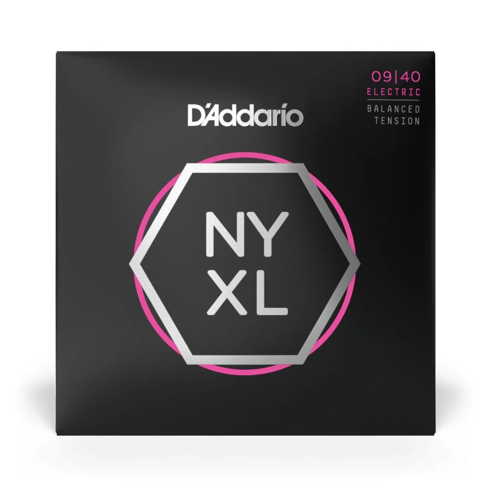 D'Addario - NYXL0940BT Nickel Wound Electric Guitar Strings - Balanced Tension Super Light - 09-40 - Image 2