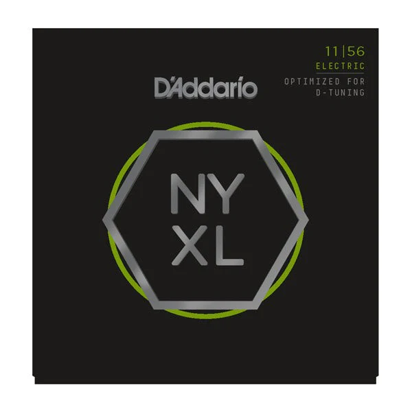 D'Addario - NYXL1156 Nickel Wound- Medium Top / Extra-Heavy Bottom- 11-56