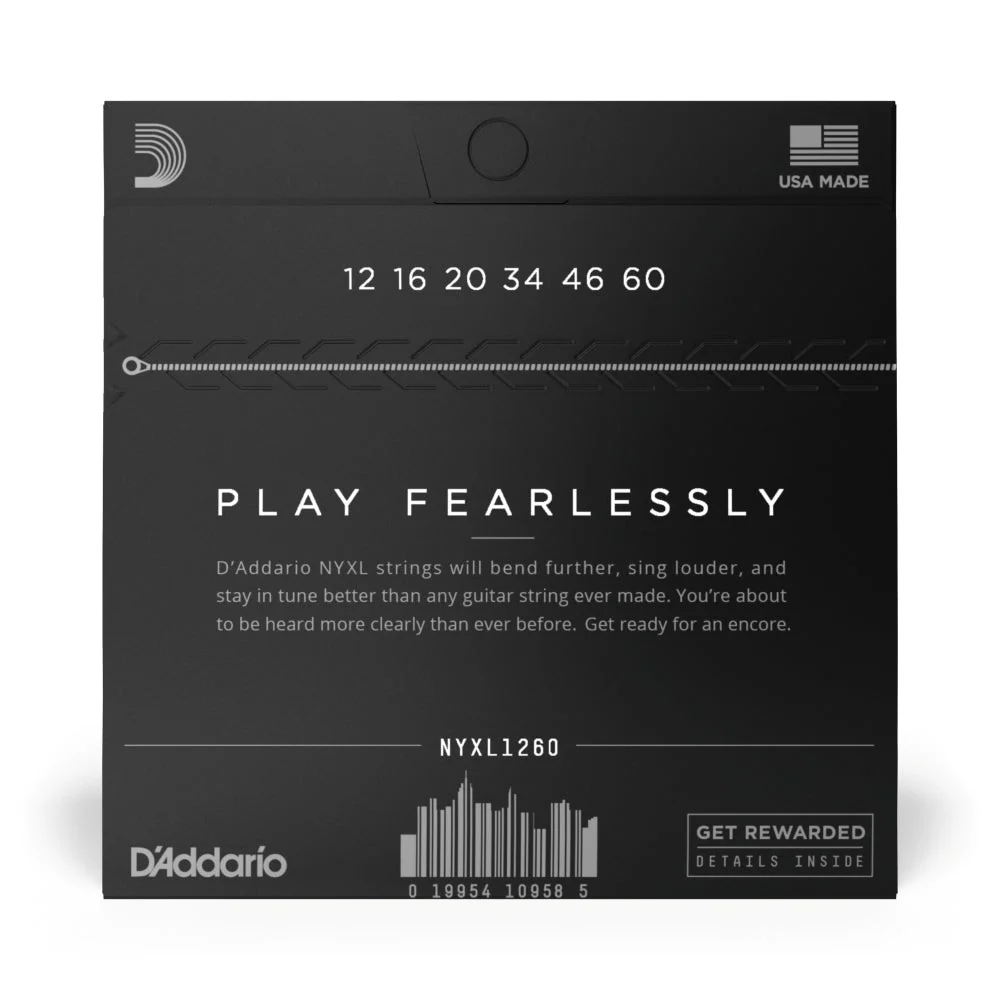 D'Addario - NYXL1260 Nickel Wound Electric Guitar Strings - Extra Heavy - 12-60 - Image 3