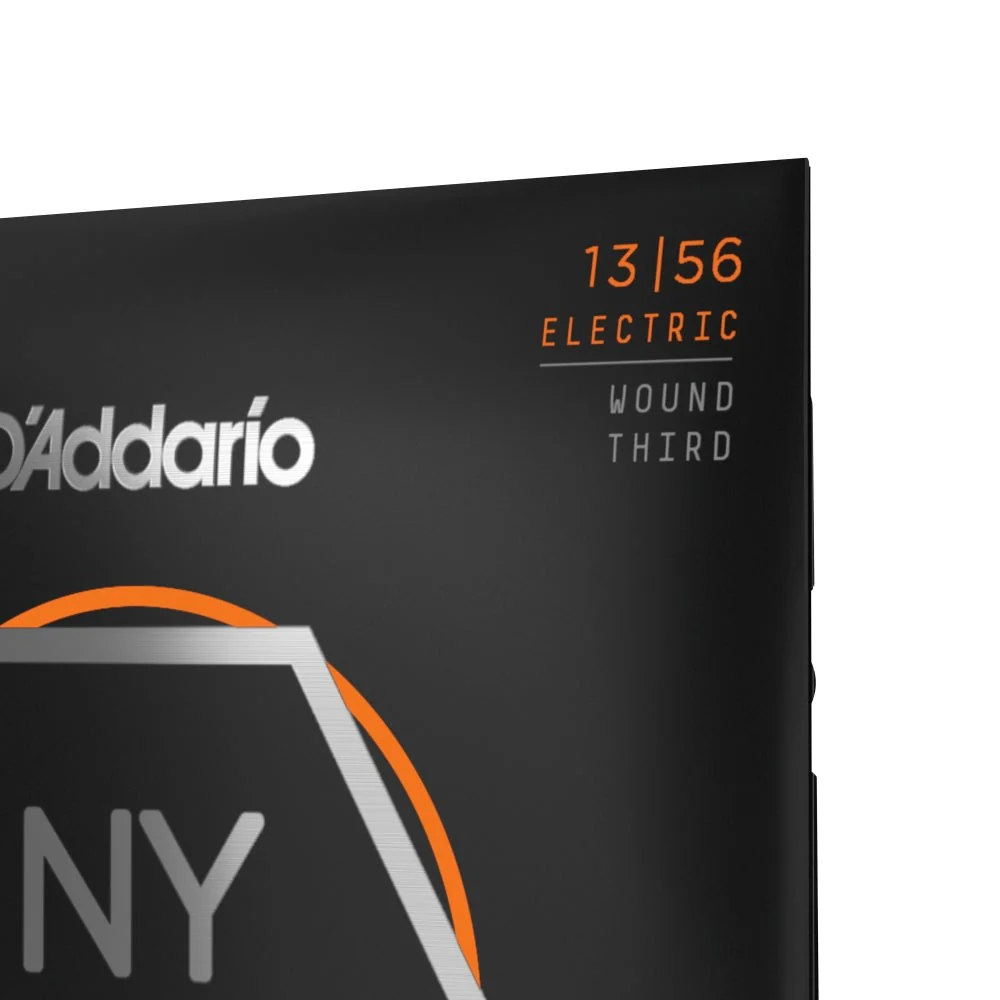 D'Addario - NYXL1356W Nickel Wound Electric Guitar Strings - Medium Wound 3rd - 13-56 - Image 4