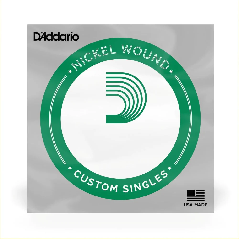 D'Addario - XLB125 Nickel Wound Bass Guitar Single String, Long Scale, .125