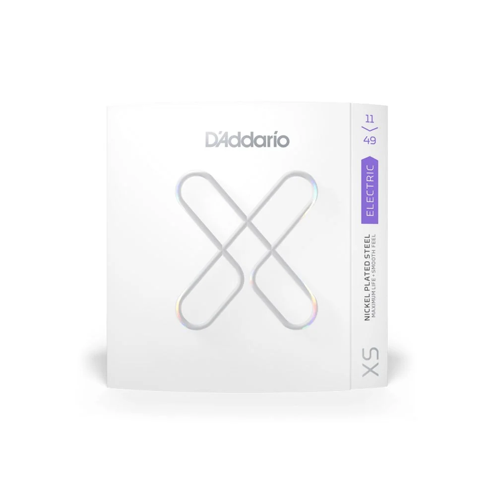 D'Addario - XS 11-49 Medium Coated Electric Guitar Strings XSE1149 - Image 2