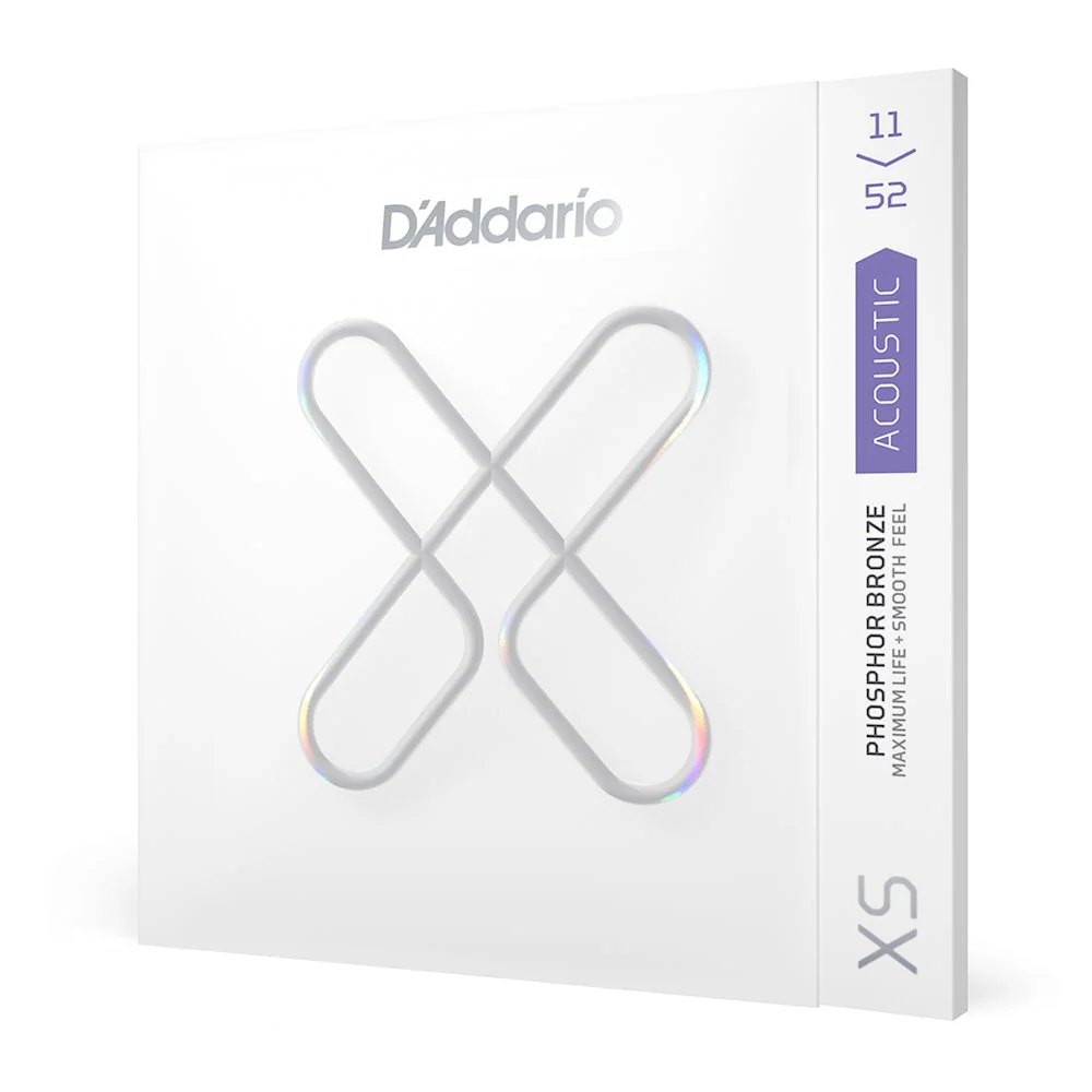 D'Addario - XSAPB1152 Acoustic Phosphor Bronze, Custom Light, 11-52 - Image 5