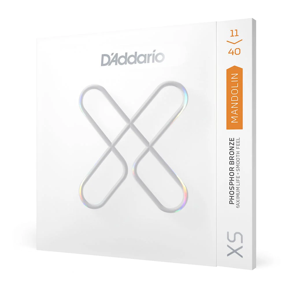 D'Addario -  XSM1140 Mandolin Phosphor Bronze,  Medium, 11-40 - Image 5