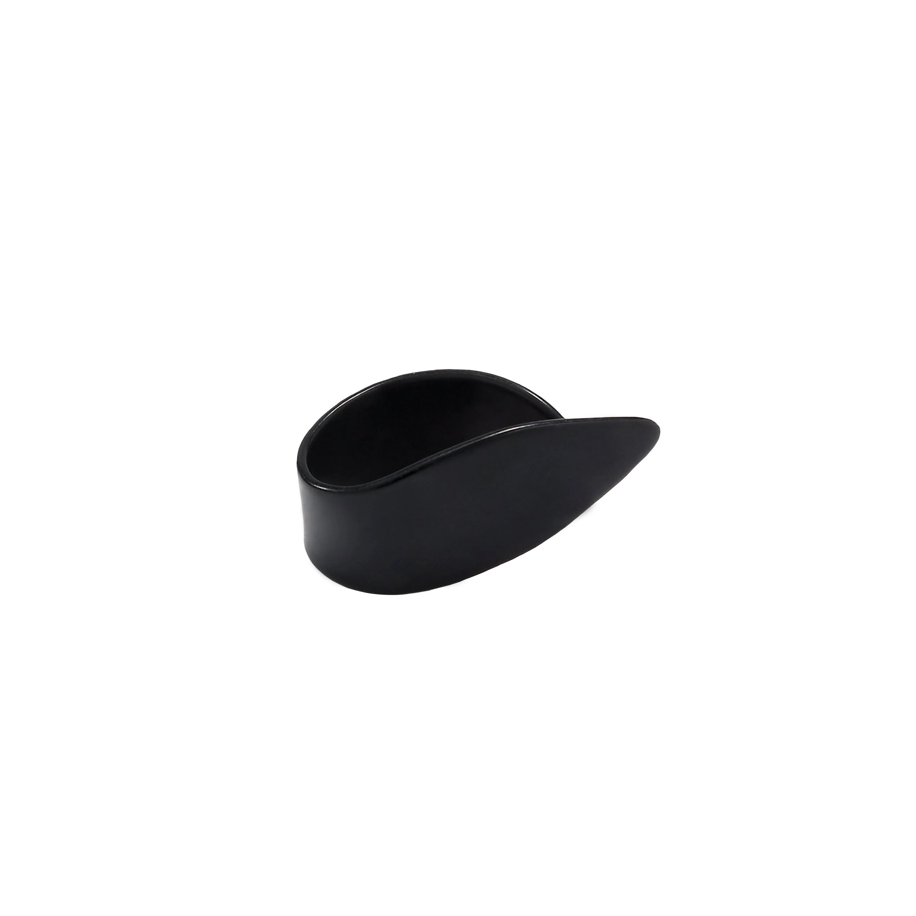 D'Addario Accessories - National Celluloid Thumb Picks, Medium Black - 4-Pack - NP7B-04 - Image 2