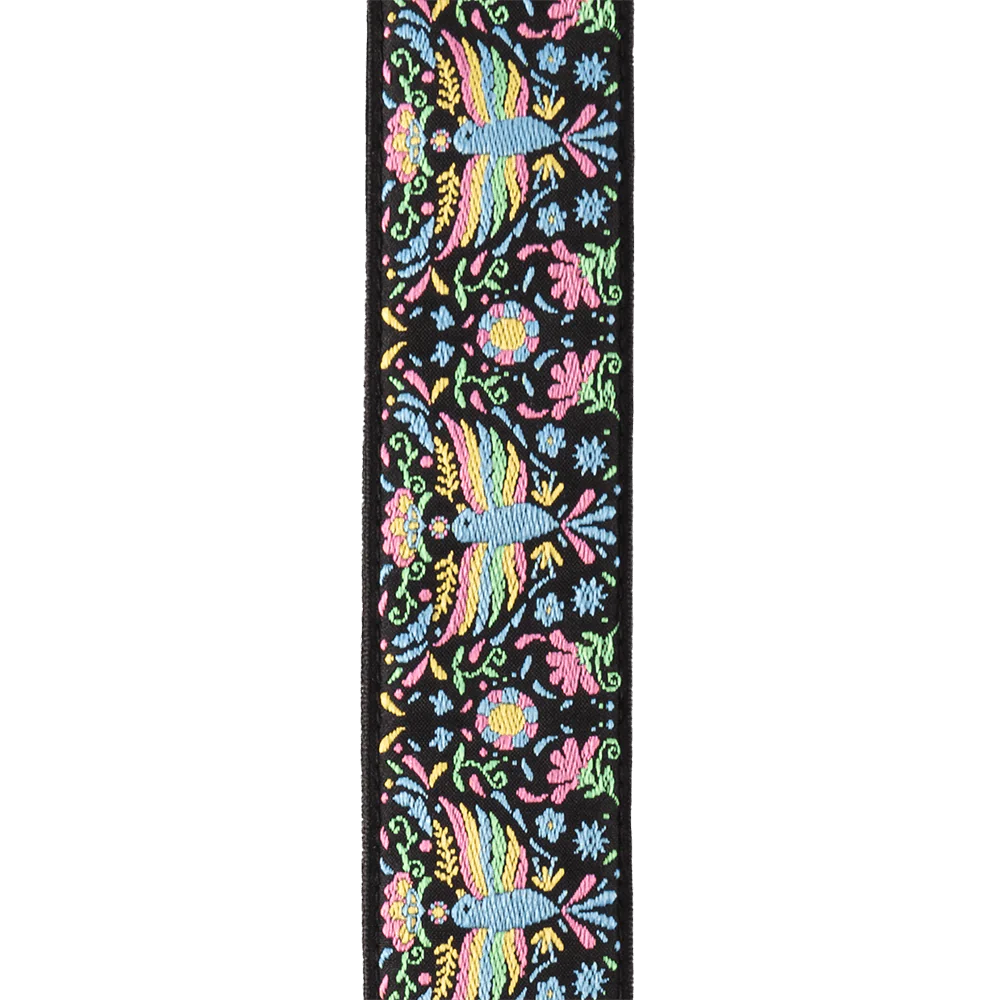 D'Addario Accessories - Pad Lock Woven Guitar Strap, Phoenix Dream - 50TC01 - Image 2