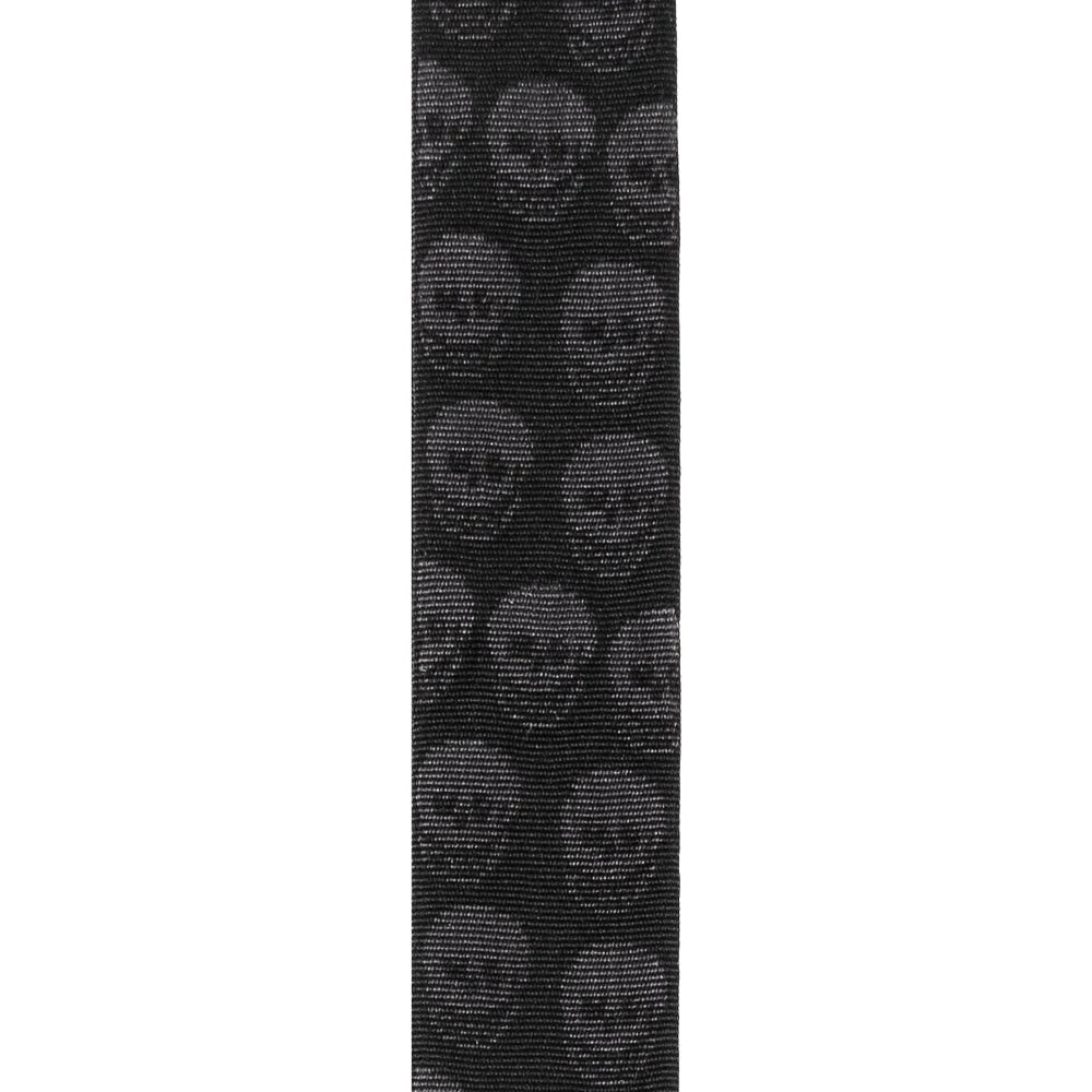 D'Addario Accessories - Woven Guitar Strap, Skulls Black Tubular - 50TB00 - Image 2