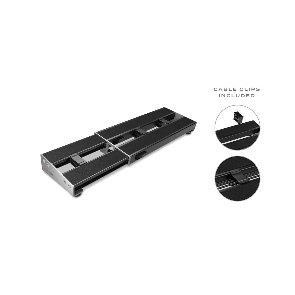 D'Addario Accessories - XPND Pedalboard 01 - Expanding Single Row - PW-XPNDPB-01 - Image 4
