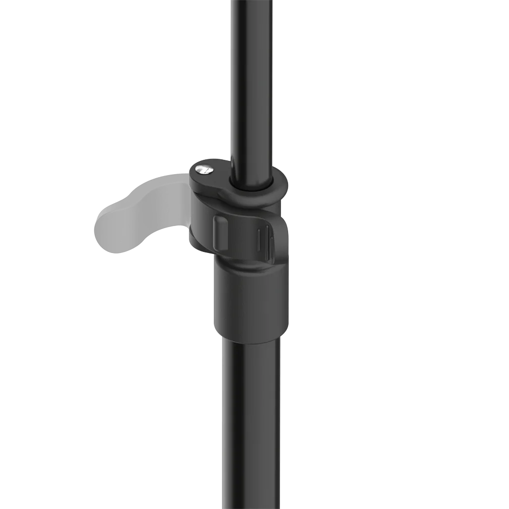 D'Addario Accessories - XPND Pedalboard Adjustable Mic Stand - Black - PW-XPNDPBMS-01 - Image 4