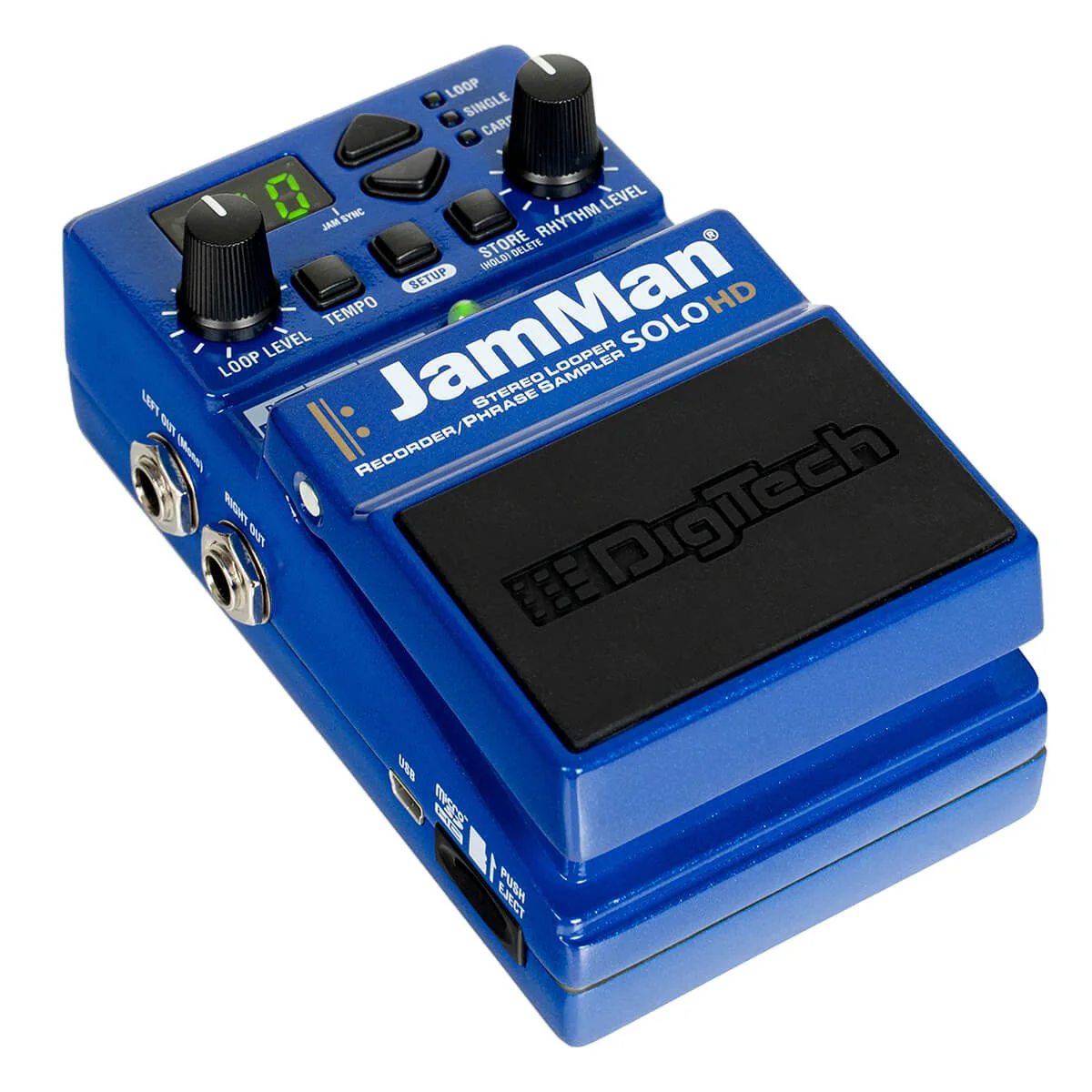 DigiTech - Compact Stereo Looper / Recorder / Phrase Sampler Pedal - JAMMAN-SOLO-HD - Image 7