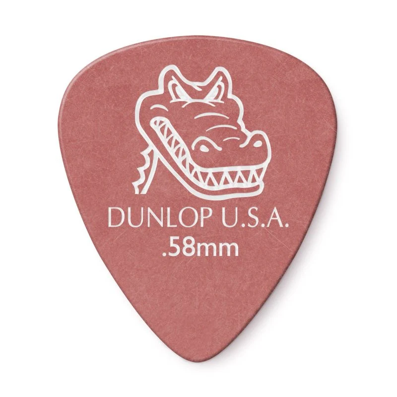Dunlop - 0.58mm Gator Grip Guitar Pick  (72/bag) - 417R-58 - Image 5