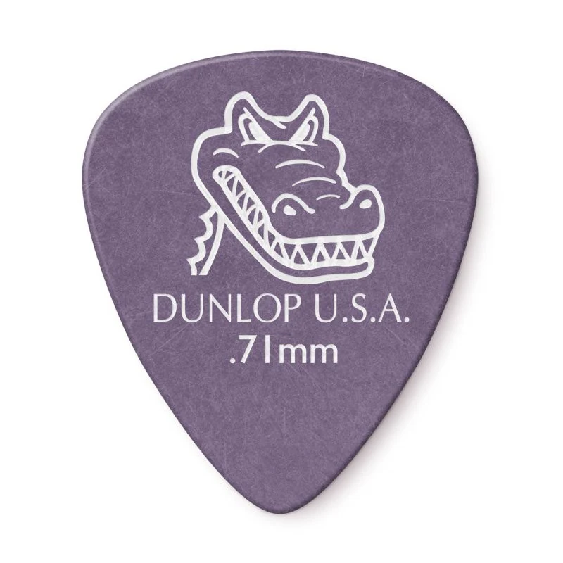 Dunlop - 0.71mm Gator Grip Guitar Pick (72/bag) - 417R-71 - Image 5