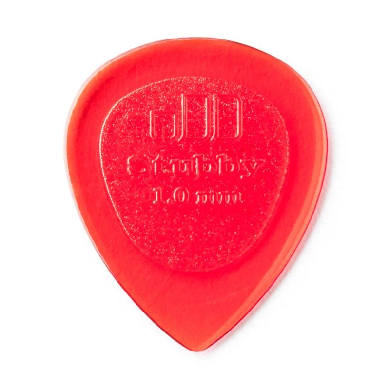 Dunlop - 1.0mm Stubby® Jazz Guitar Picks (24/bag) - 474R1.0 - Image 5