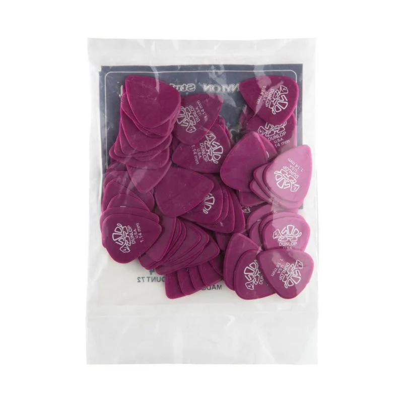 Dunlop - 1.14mm Delrin 500 Guitar Pick (72/bag) - 41R-114 - Image 4