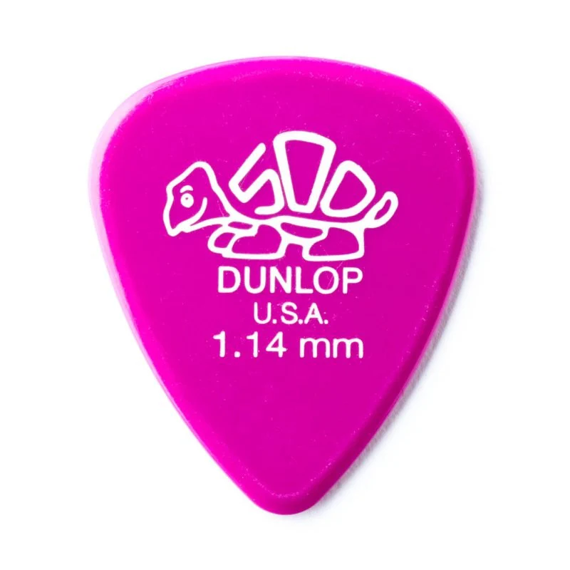 Dunlop - 1.14mm Delrin 500 Guitar Pick (72/bag) - 41R-114 - Image 5