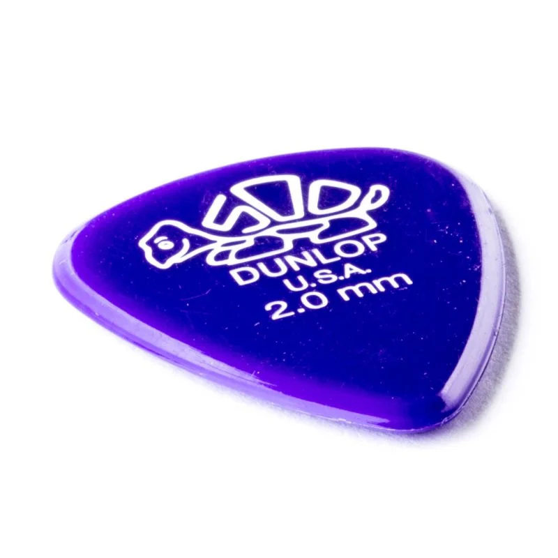 Dunlop - 2.0mm Delrin 500 Guitar Pick (72/bag) - 41R-200 - Image 2