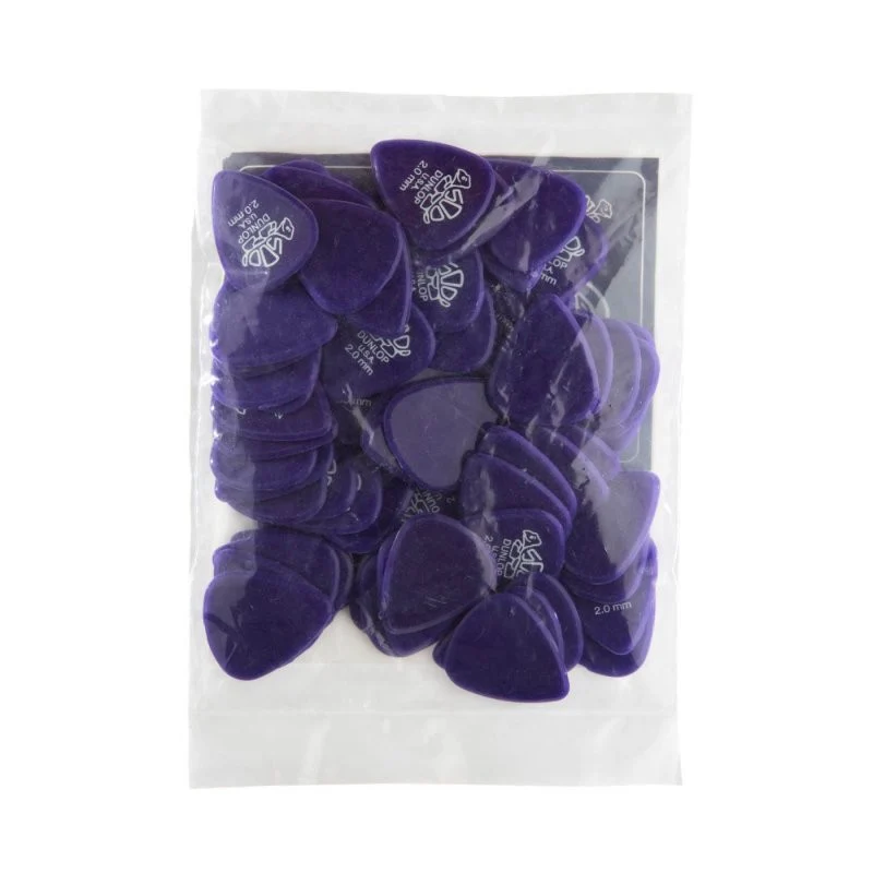Dunlop - 2.0mm Delrin 500 Guitar Pick (72/bag) - 41R-200 - Image 4