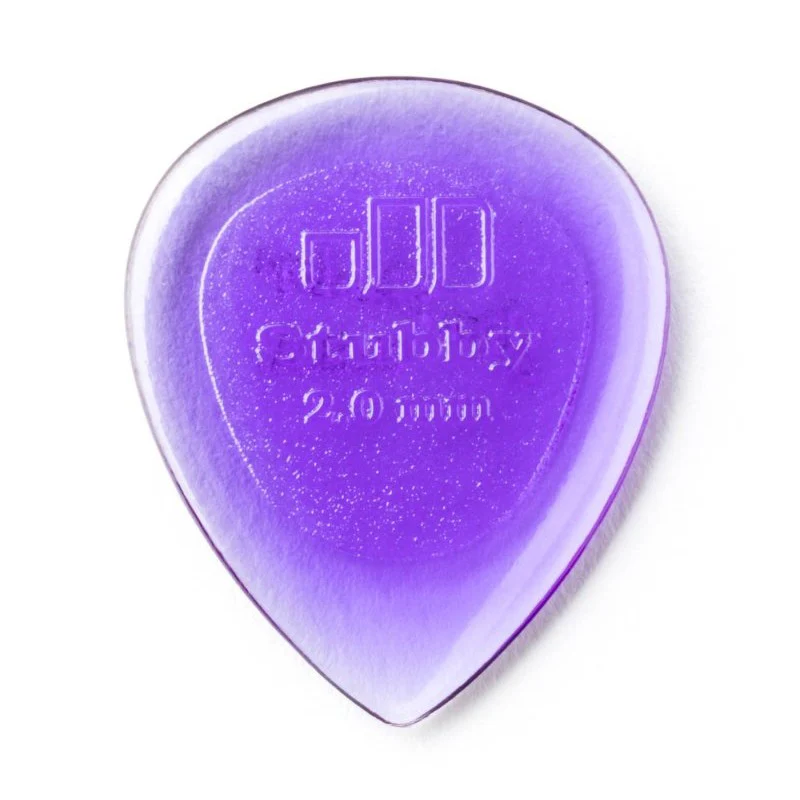 Dunlop - 2.0mm Stubby® Jazz Guitar Picks (24/bag) - 474R2.0 - Image 5