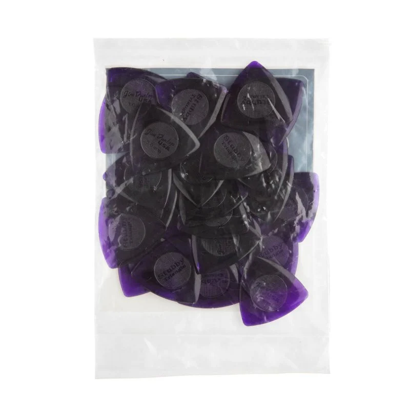 Dunlop - 3.0mm Tri Stubby® Guitar Pick (24/bag) - 473R-3.0 - Image 2