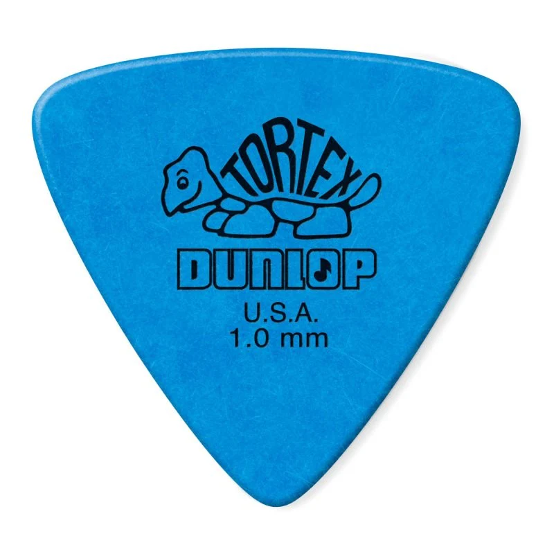 Dunlop - Blue 1.0mm Tortex® Triangle Guitar Pick (6/pack) - 431P1.0 - Image 4