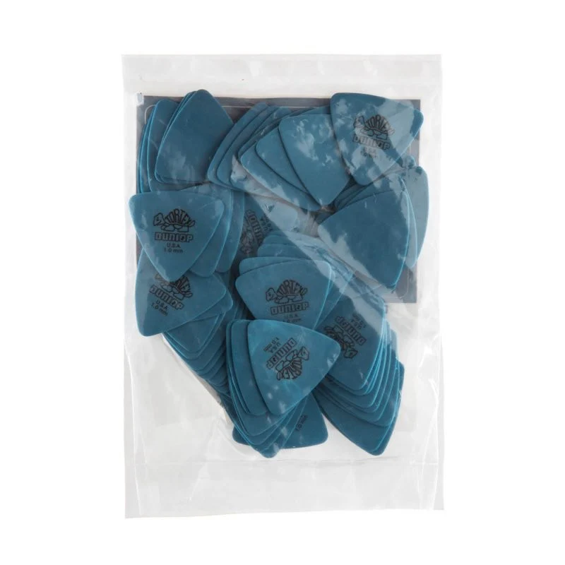 Dunlop - Blue 1.0mm Tortex® Triangle Guitar Pick (72/bag) - 431R1.0 - Image 2