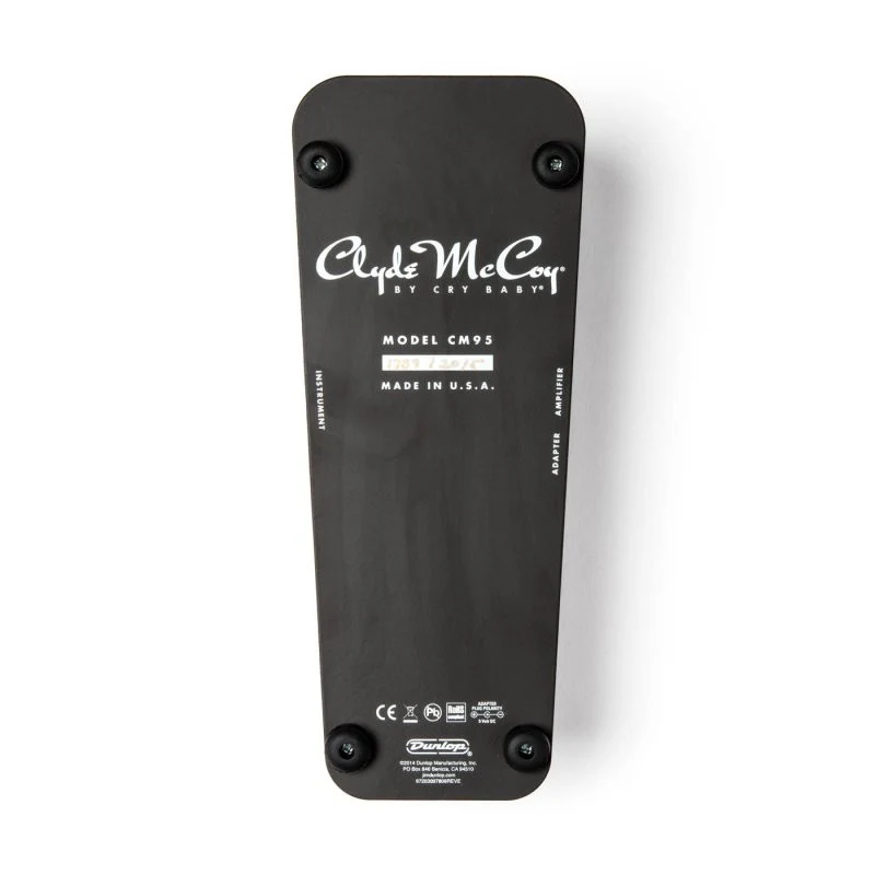 Dunlop - Clyde Mccoy Cry Baby WAH Pedal - CM95 - Image 3