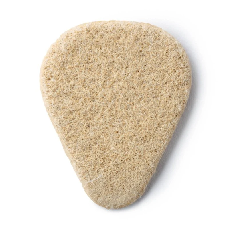 Dunlop - Felt Picks Nick Lucas, Natural, 3.2mm, 12/Bag - 8011 - Image 2
