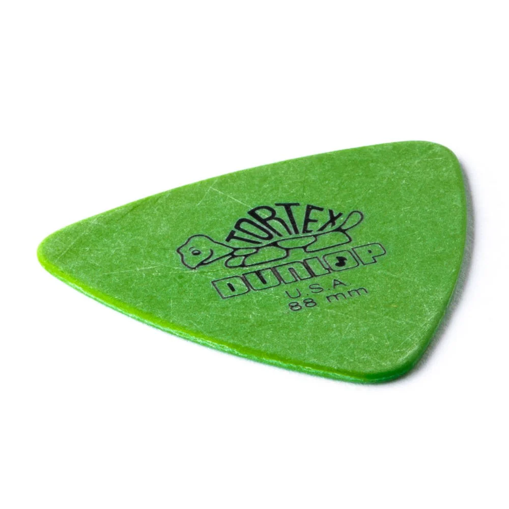 Dunlop - Green 0.88-mm Tortex® Triangle Guitar Pick (6/Pack) - Image 4