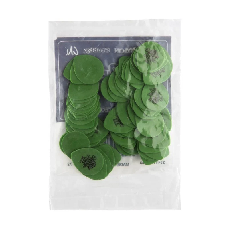Dunlop - Green 0.88mm Tortex® Teardrop Guitar Pick (72/pack) - 413R-88 - Image 4