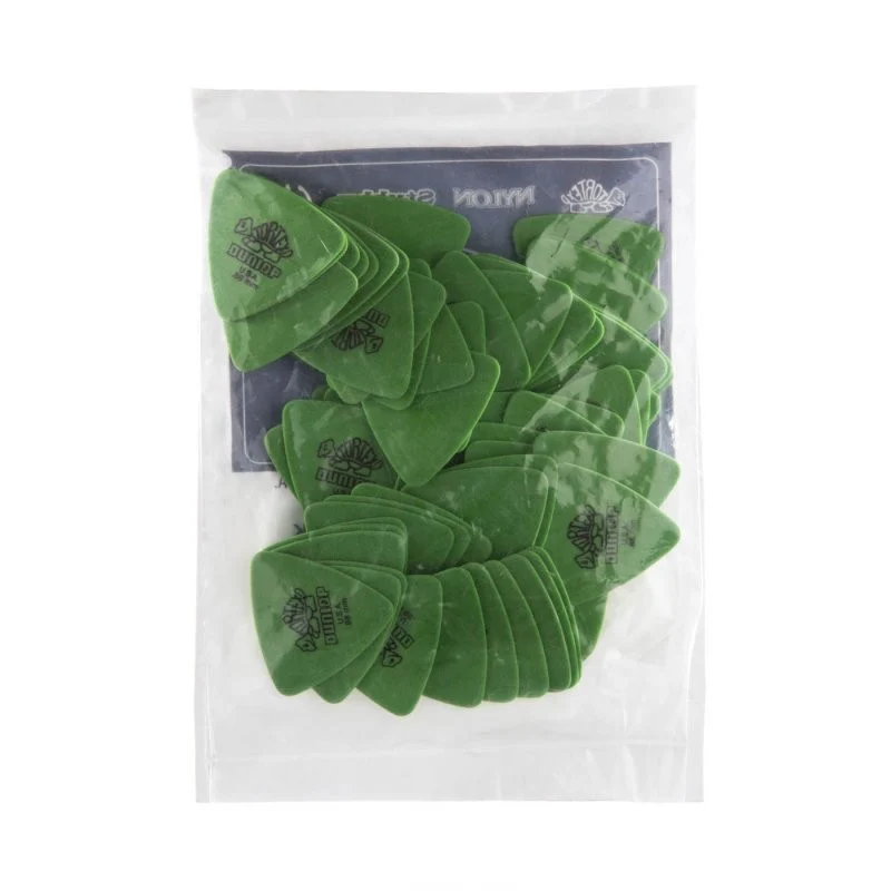 Dunlop - Green 0.88mm Tortex® Triangle Guitar Pick (72/bag) - 431R-88 - Image 4