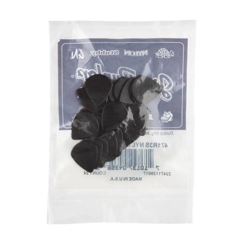 Dunlop - Max-grip® Jazz III Carbon Fiber Guitar Pick (24/pack) - 471R3S - Image 4