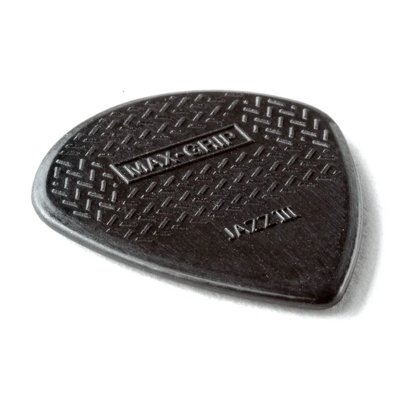 Dunlop - Max-grip® Jazz III Nylon Guitar Pick (6/pack) - 471P3S - Image 2