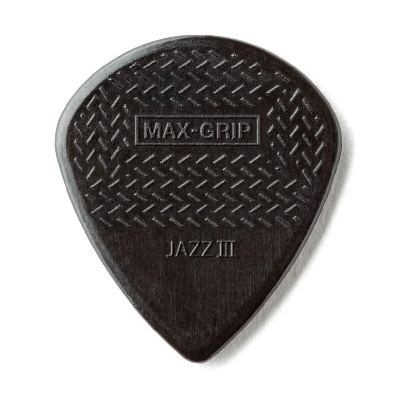 Dunlop - Max-grip® Jazz III Nylon Guitar Pick (6/pack) - 471P3S - Image 3