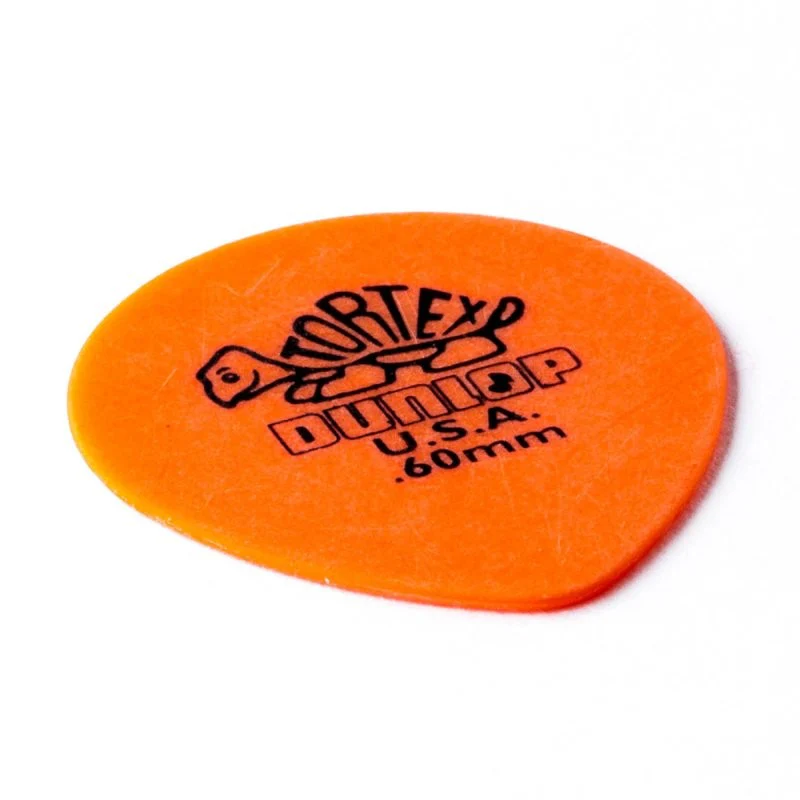 Dunlop - Orange 0.60mm Tortex® Teardrop Guitar Pick (72/pack) - 413R-60 - Image 2