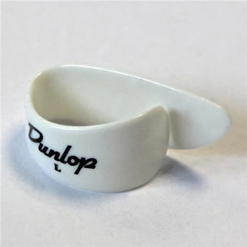 Dunlop - plectre Ă pouce JD9013 blanc large (Paq. 12)