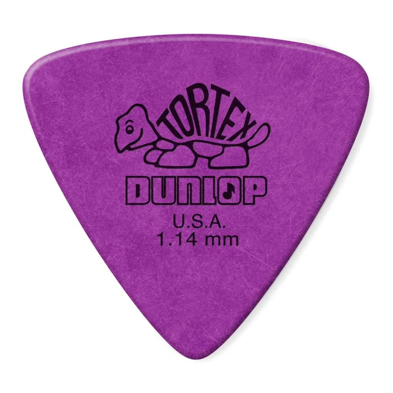 Dunlop - Purple 1.14mm Tortex® Triangle Guitar Pick (72/bag) - 431R1.14 - Image 5