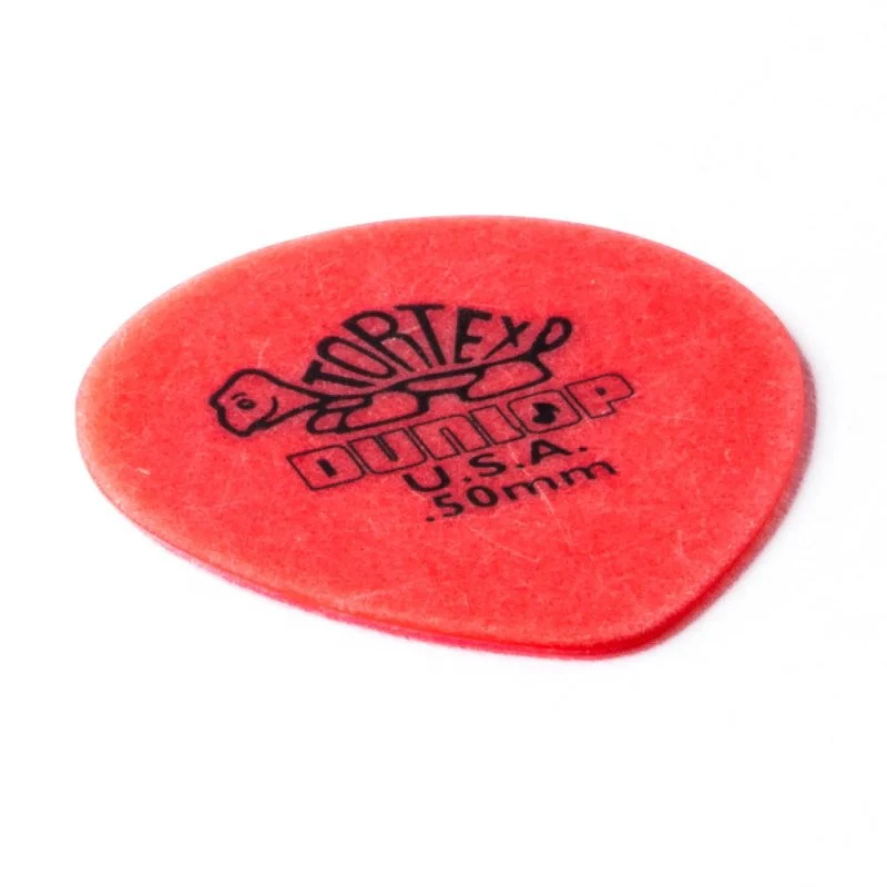 Dunlop - Red 0.50mm Tortex® Teardrop Guitar Pick (72/pack) - 413R-50 - Image 2