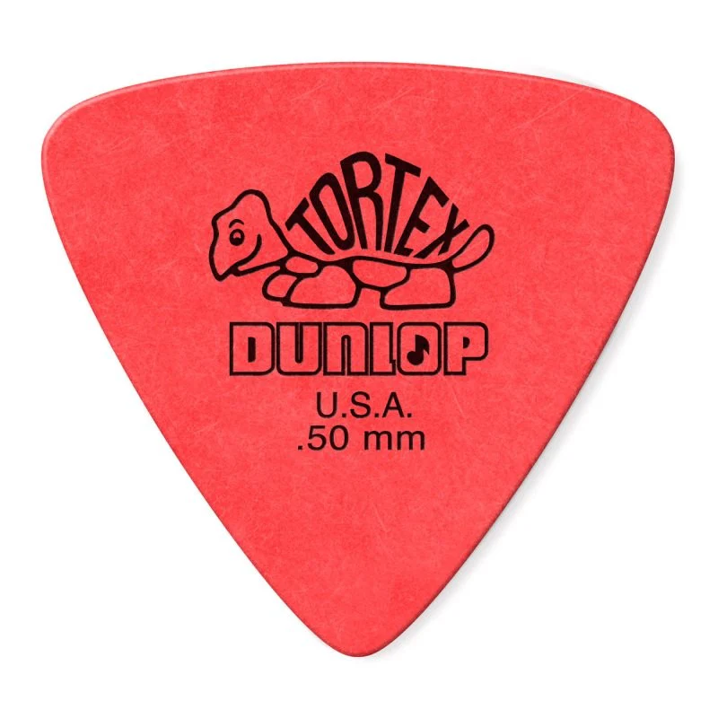 Dunlop - Red 0.50mm Tortex® Triangle Guitar Pick (72/bag) - 431R-50 - Image 5