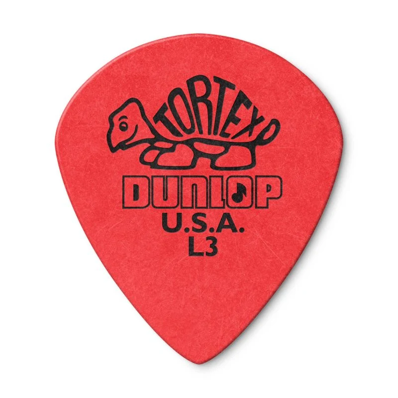 Dunlop - Red Tortex® Jazz III Guitar Pick (36/bag) - 472RL3 - Image 5