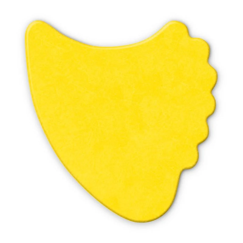 Dunlop - Yellow 0.73mm Tortex® Fin Guitar Pick (72/bag) - 414R-73 - Image 3